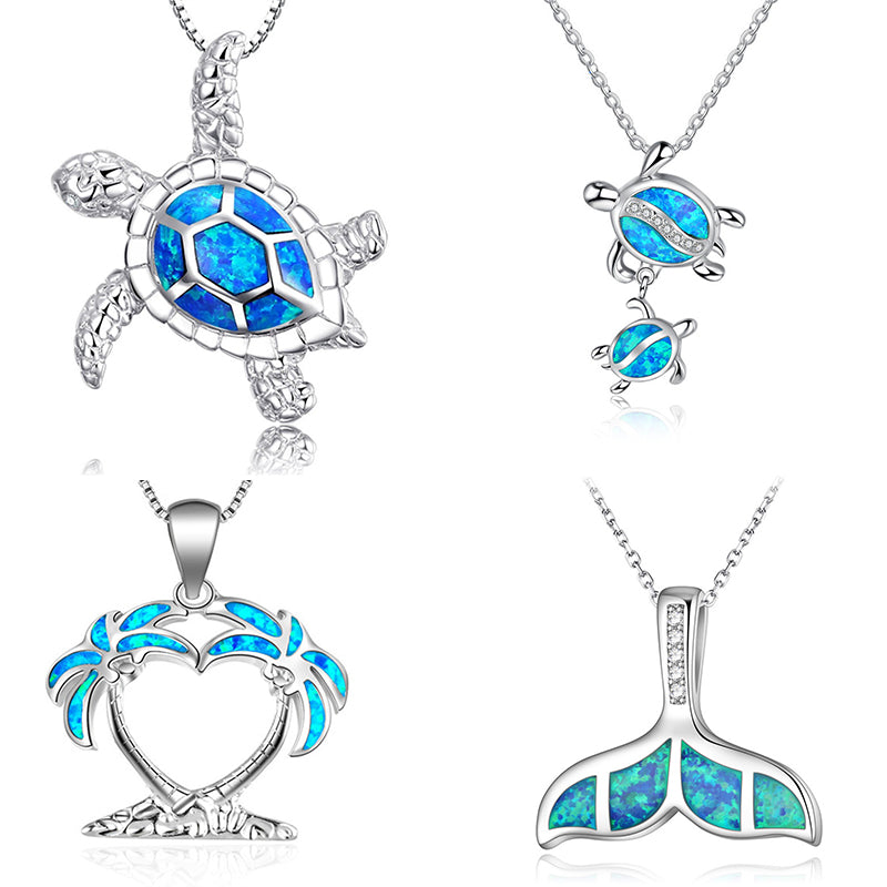 Opal Ocean Jewelry Necklaces